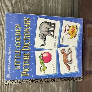 The little golden picture dictionary book mint condition